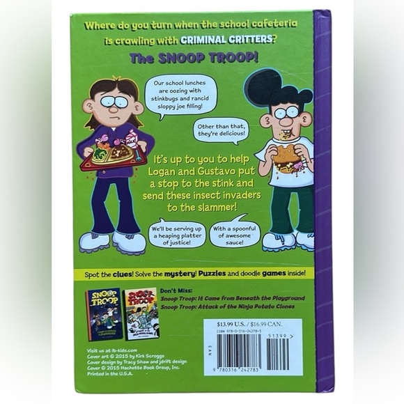 Snoop Troop Sloppy Joe Stink-O-Rama Book - Picture 3 of 3